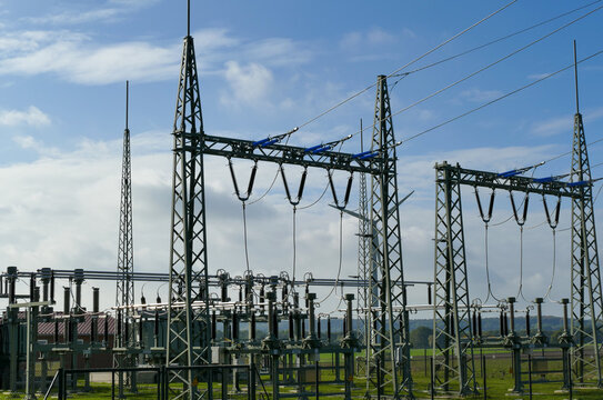 Umspannwerk, Stromtechnik