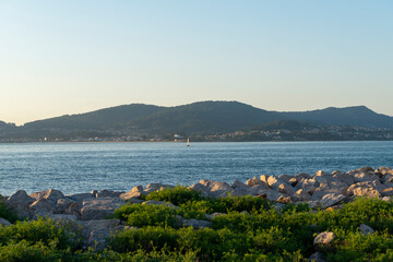 PLAYA DE CARRIL O PRAIA DO COCHO DETALLES
