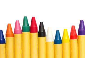 Wax crayons
