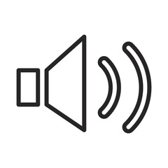 Speaker icon, transparent background png