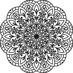 Mandalas for coloring book color pages.Anti-stress coloring book page for adults.