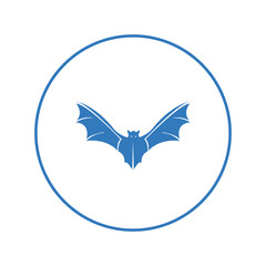 Wild animal Halloween bats icon | Circle version icon |