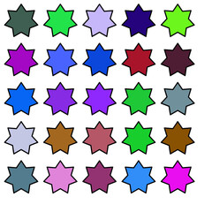 seamless star pattern