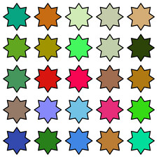 seamless star pattern