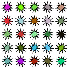 seamless star pattern