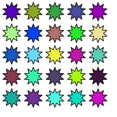 seamless star pattern