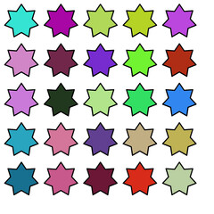 seamless star pattern