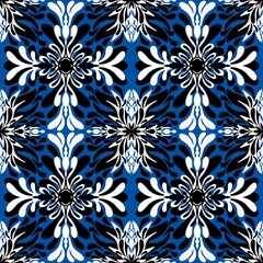 Floral seamless flower pattern for wrapping and linens and fabrics and clothes print and kids and kitchen textiles