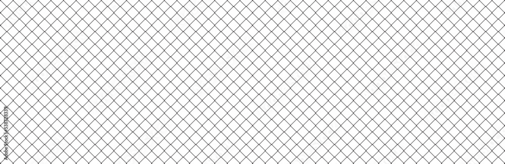 Wall mural net texture pattern on white background. net texture pattern for backdrop and wallpaper. realistic n