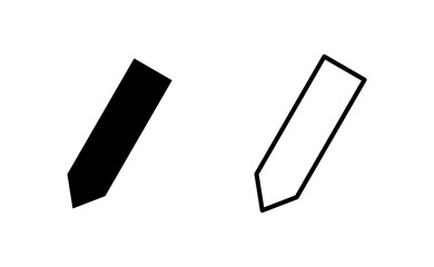 Pencil icon vector for web and mobile app. pen sign and symbol. edit icon vector