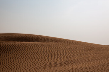 sand dunes in the desert