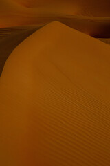 sand dunes in the desert