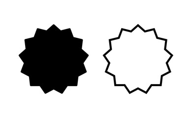 Badge icon vector for web and mobile app. Awards icon vector. Achieve sign and symbols