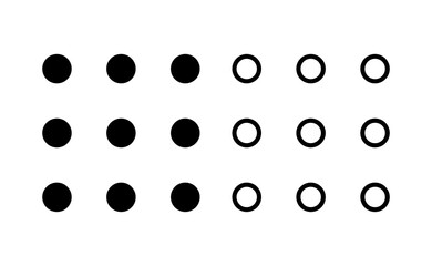 Menu Icon vector for web and mobile app. web menu sign and symbol. hamburger menu symbol