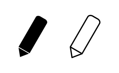 Pencil icon vector for web and mobile app. pen sign and symbol. edit icon vector