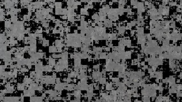 モノトーン　モザイク　ストーンタイル　モーショングラフィックス