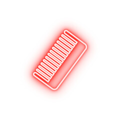 comb neon icon