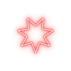 star line neon icon