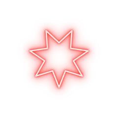 star line neon icon