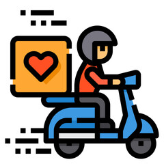 favorite filled outline icon