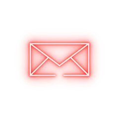 email neon icon