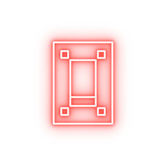 ecology earth day switch neon icon