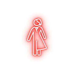 bisexual homosexual transgender neon icon