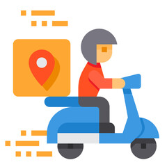 location flat icon