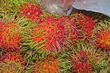 rambutan fruit market