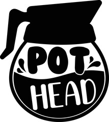 Coffee Pot Head