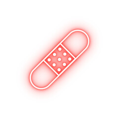 plaster neon icon
