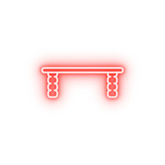 table neon icon