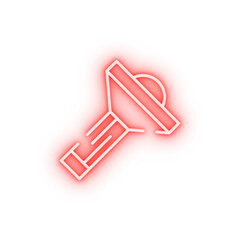 bright lantern neon icon