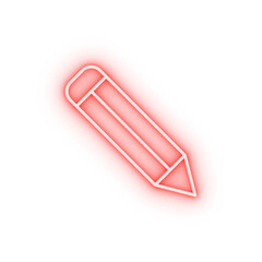 pen neon icon