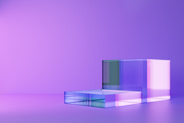 3d background products display podium. Abstract background vector 3d rendering with podium. Stage showcase on pedestal display background studio