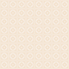 Circle and square seamless pattern. Abstract geometric background.