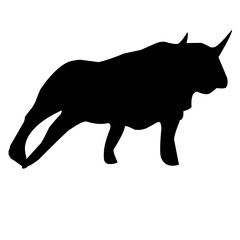 bull silhouette