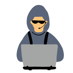 hacker illustration