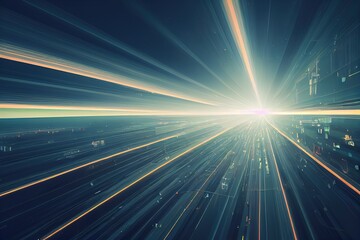Obraz premium background with rays