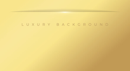 Obraz premium Golden Luxury Backgrounds Light Effected Geometric Cut Stripes Line with Copy Space for Text or Message