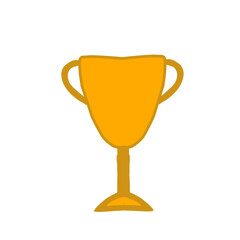 Gold Trophy Illustration