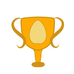 Gold Trophy Illustration