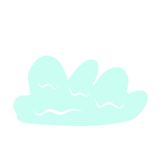 Blue Cloud Cartoon