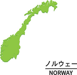 ノルウェーのイラスト