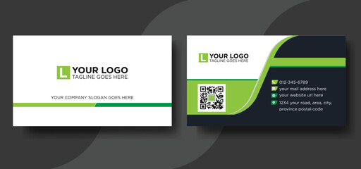 professional business card template