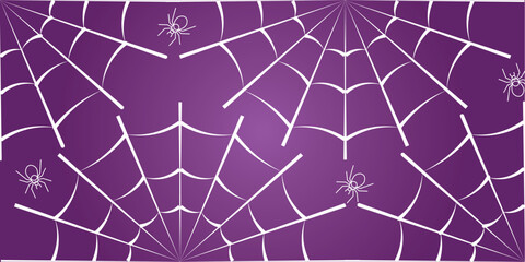 Vector Spider's web,Cobweb for Halloween design.Vector illustration.