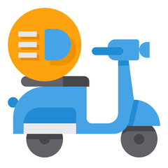 Car Light flat icon