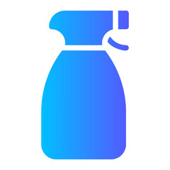 spray bottle gradient icon