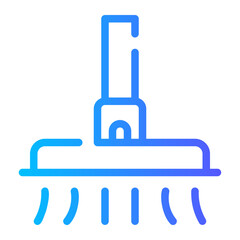 vacuum cleaner gradient icon