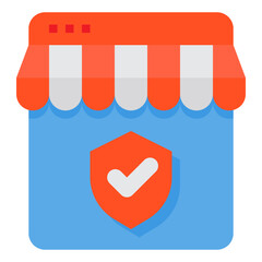 store flat icon